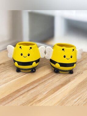 BELAVI Bee Planters Set of 2